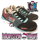 【MONSTER HIGH】スニーカー(FRIGHT ON)黒×ブルー&ピンク