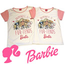 【Barbie】半袖Tシャツ☆HAPPiNESS is FUR-iENDS