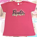 【Barbie】半袖Tシャツ☆empower(ピンク)サイズ:10