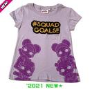 【LOLサプライズ!】半袖Tシャツ(紫・パープル) #SQUAD GOALS!!