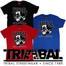 【TRIBAL】メンズ半袖Tシャツ(STREET WEAR)猿